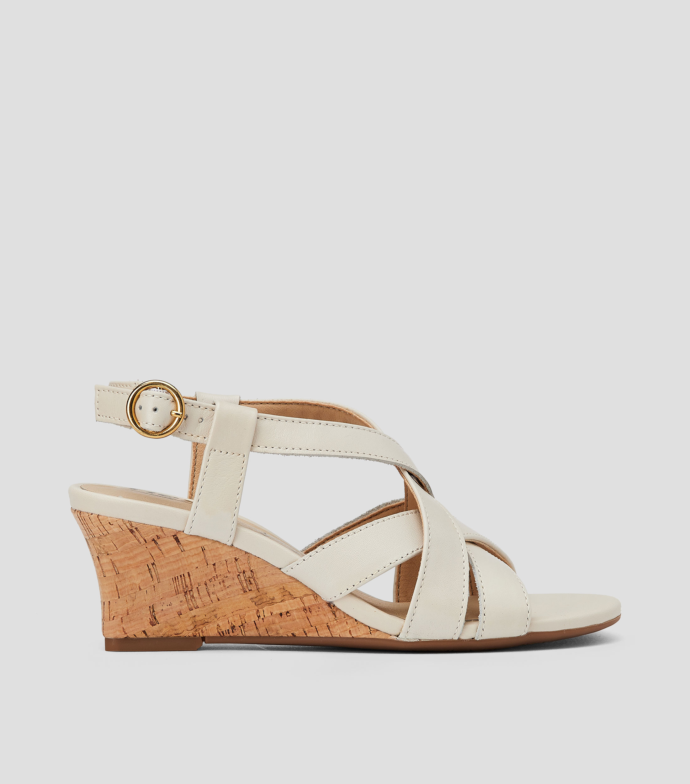 Sandalias con tacón de cuña Gilma Mujer